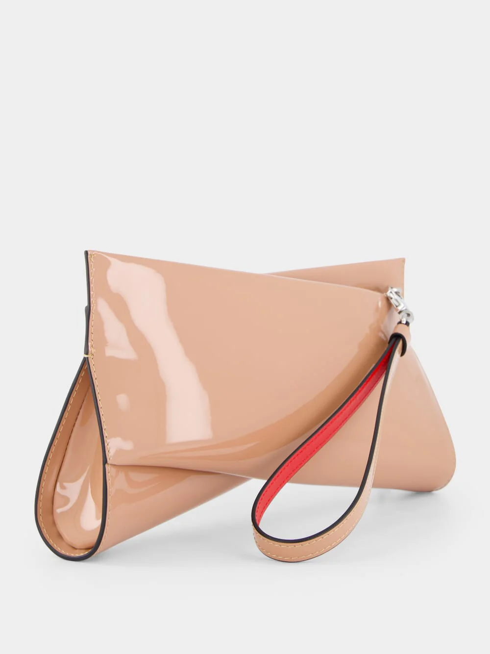 Small Loubitwist Leather clutch - Image 2