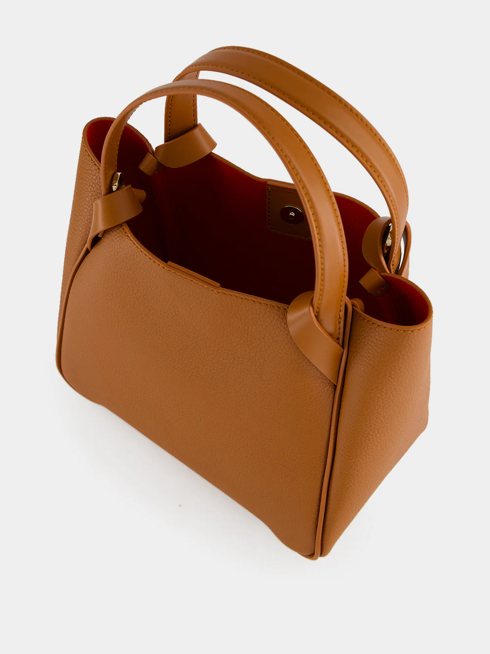 Cuoio Bettina Mini Leather Tote Bag - Image 6