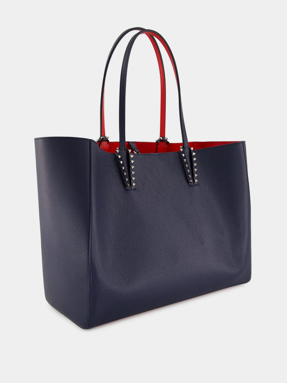 Zaffiro Blue Cabata Large Leather Tote - Image 2