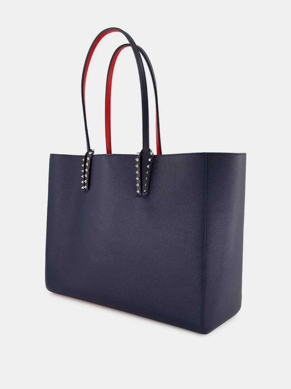 Zaffiro Blue Cabata Large Leather Tote - Image 4