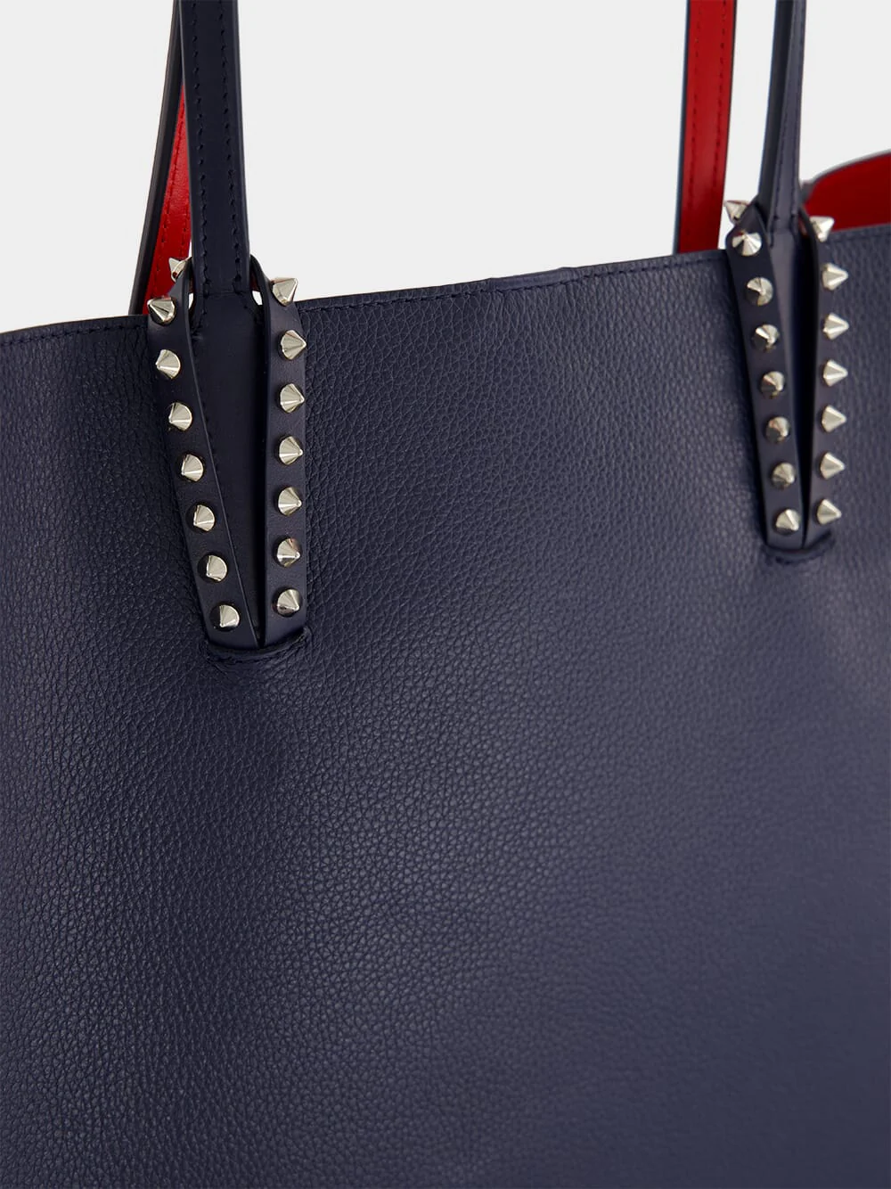 Zaffiro Blue Cabata Large Leather Tote - Image 7