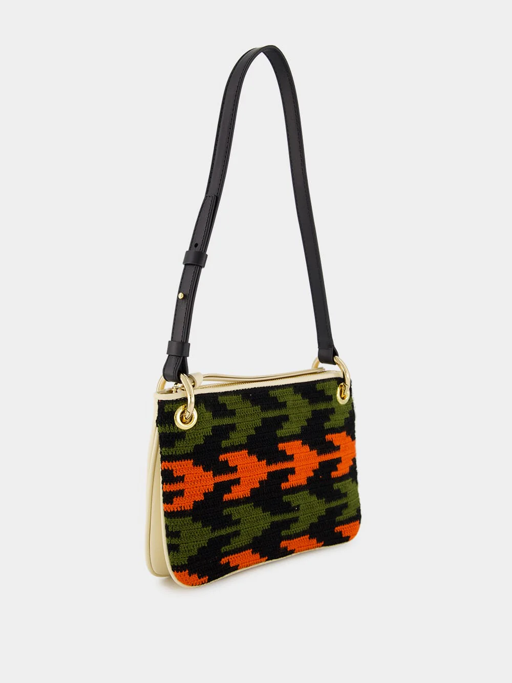 Tasca Arrow-Patterned Orange Bag - Image 3