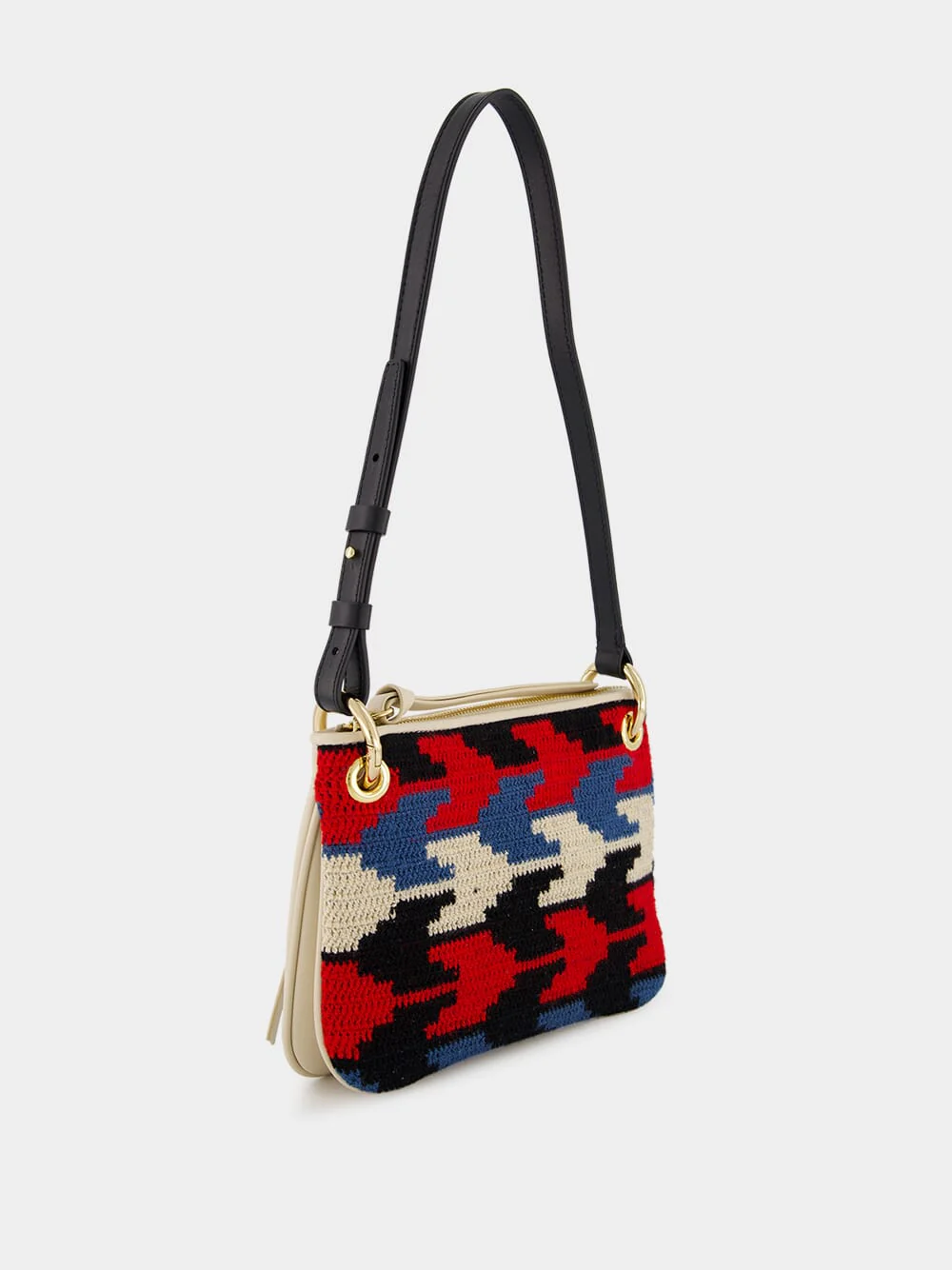 Tasca Arrow-Patterned Red Bag - Image 2
