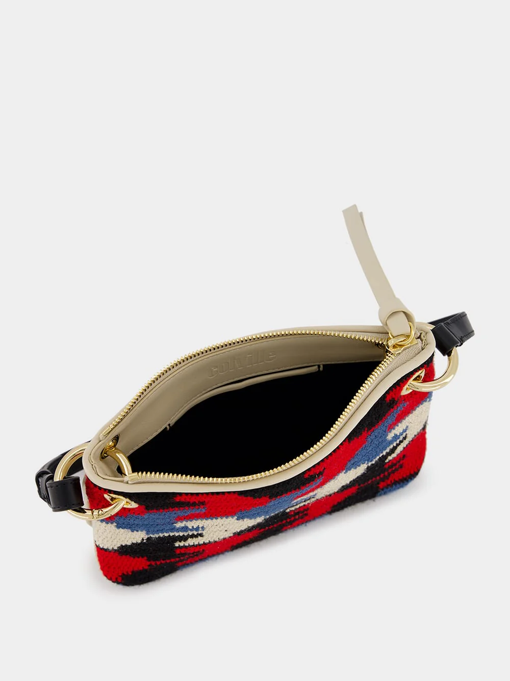 Tasca Arrow-Patterned Red Bag - Image 5