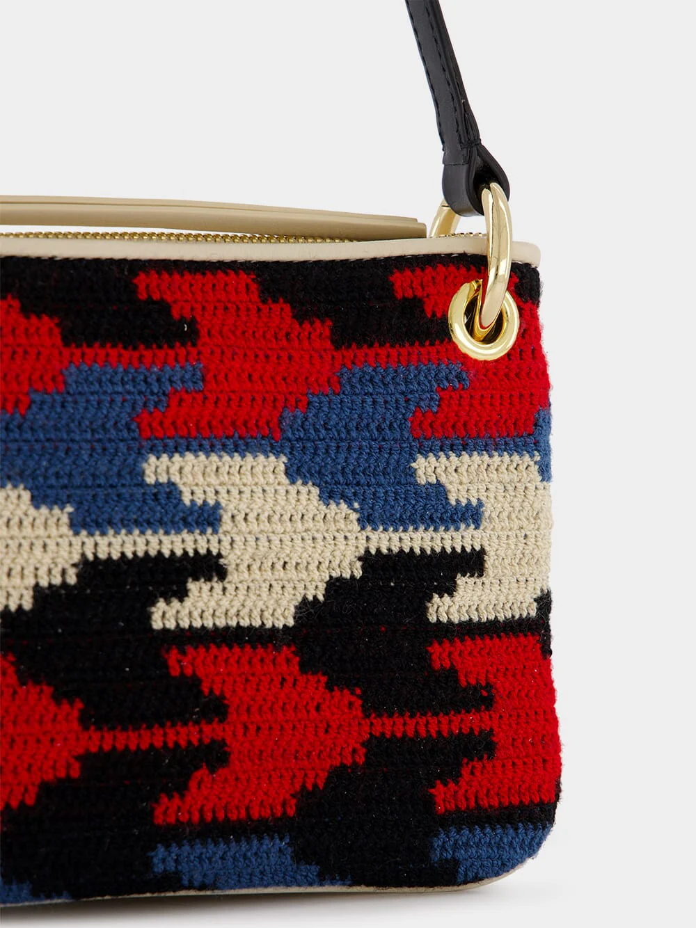 Tasca Arrow-Patterned Red Bag - Image 6