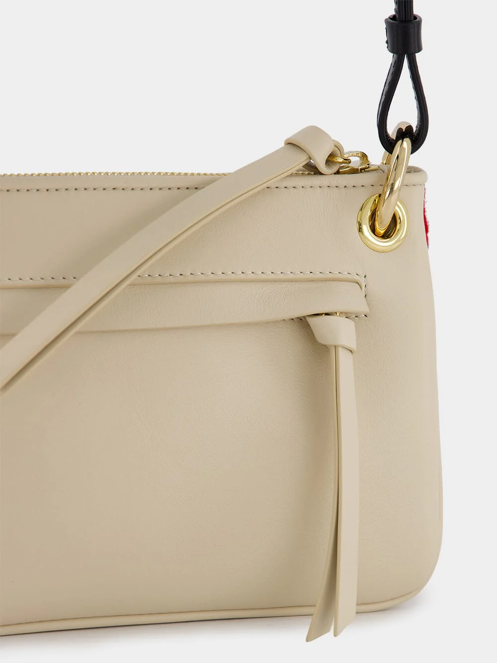 Tasca Arrow-Patterned Red Bag - Image 7