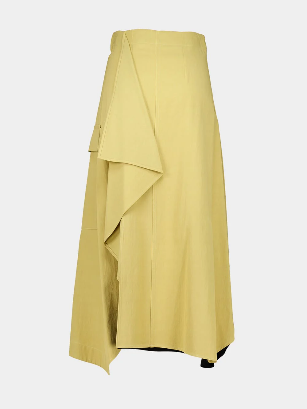 Asymmetrical Draped Skirt - Image 2