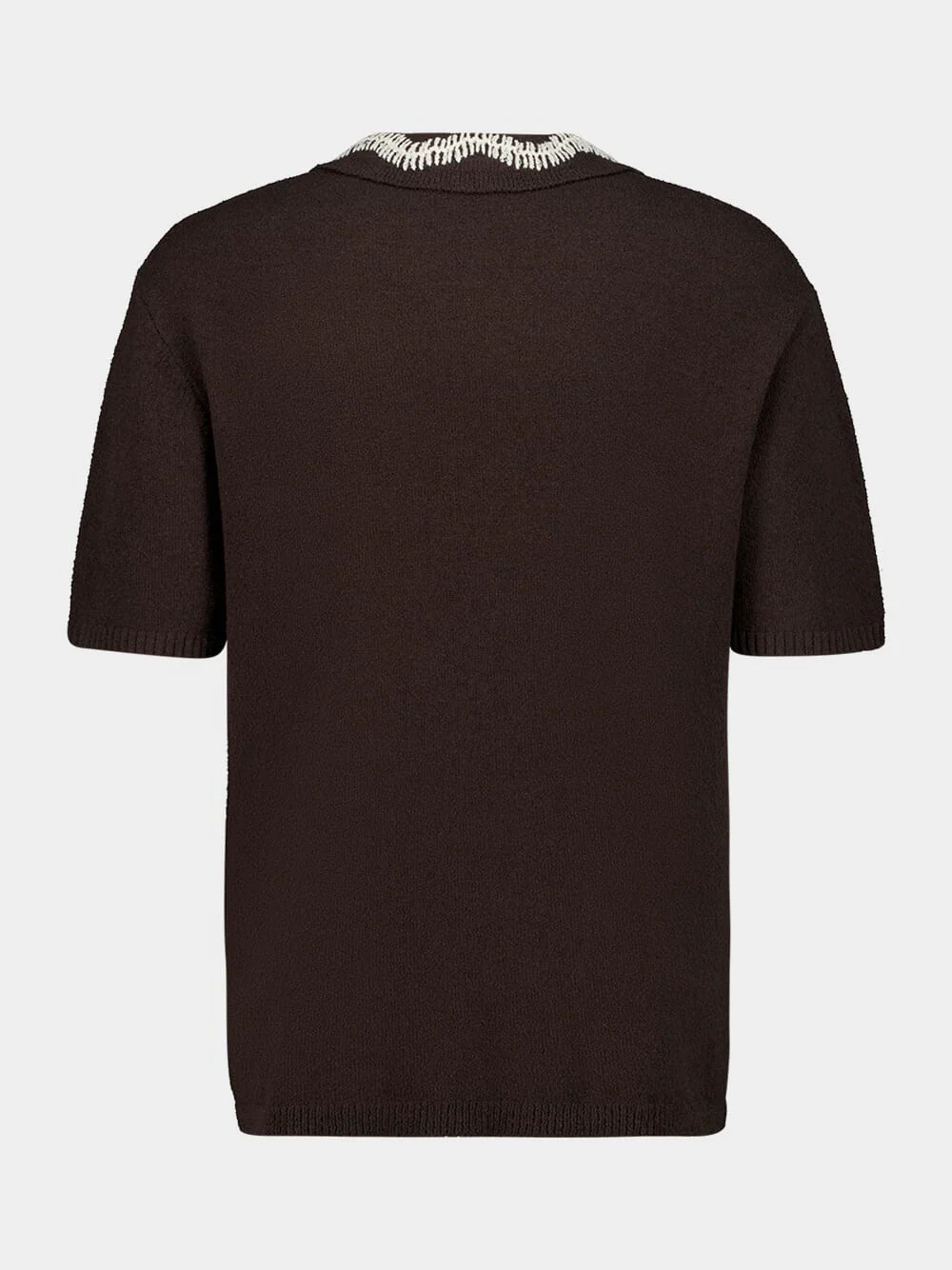 Brown Polo Hand Crochet Cotton - Image 2