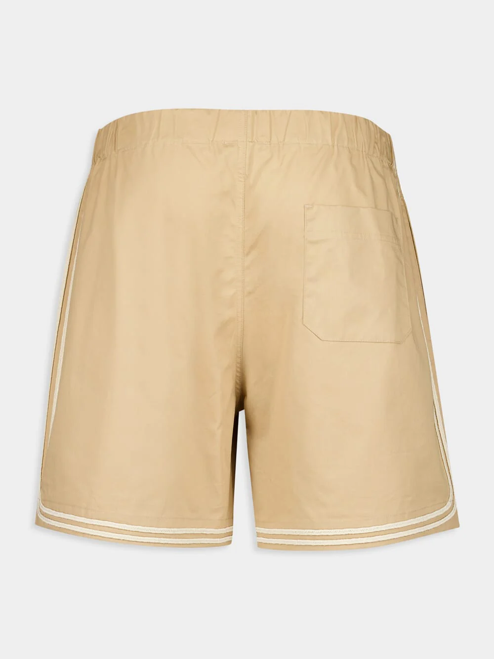 Beige Braided Cord Shorts - Image 3