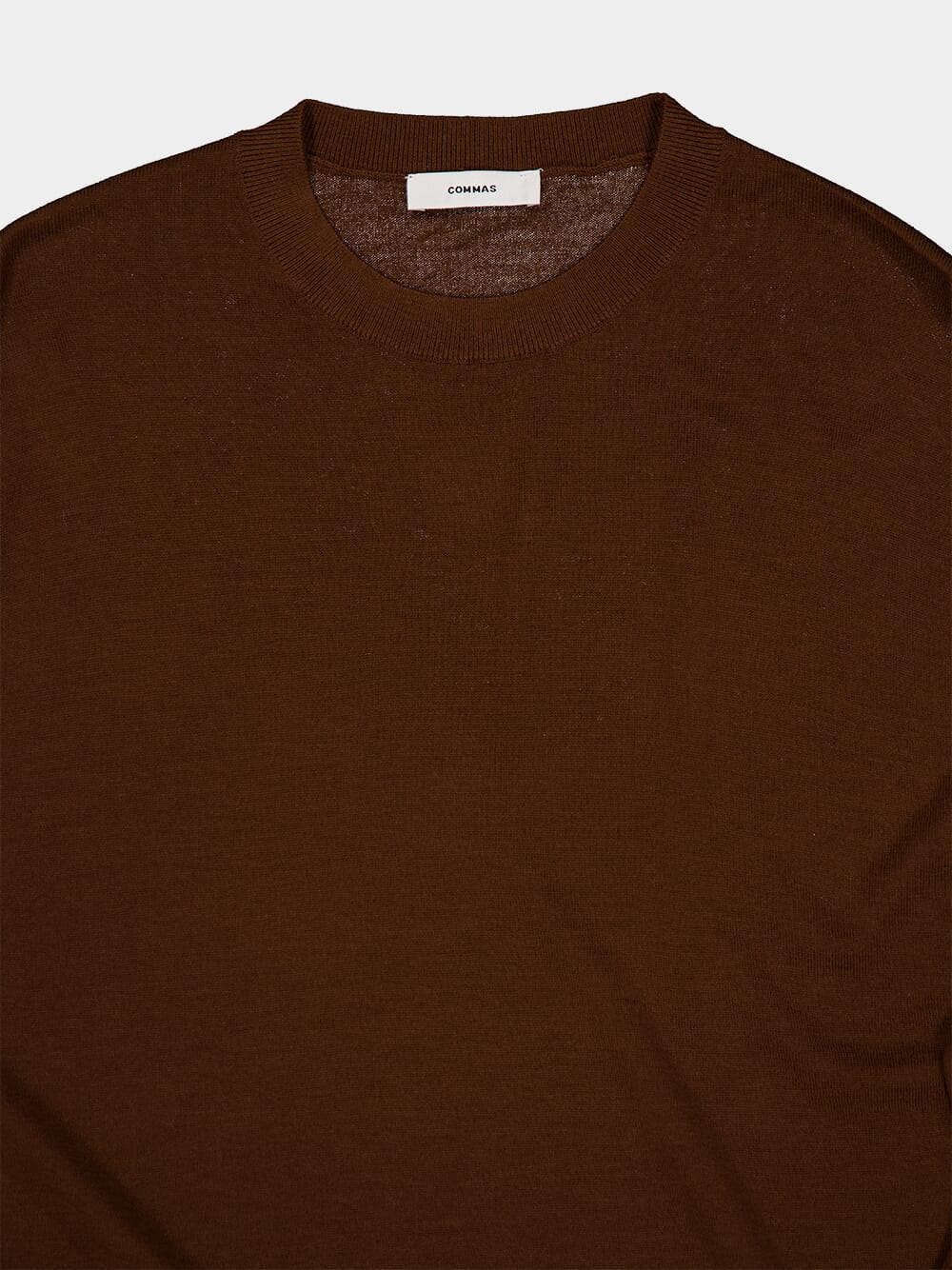 Brown Merino Wool Jumper - Image 3