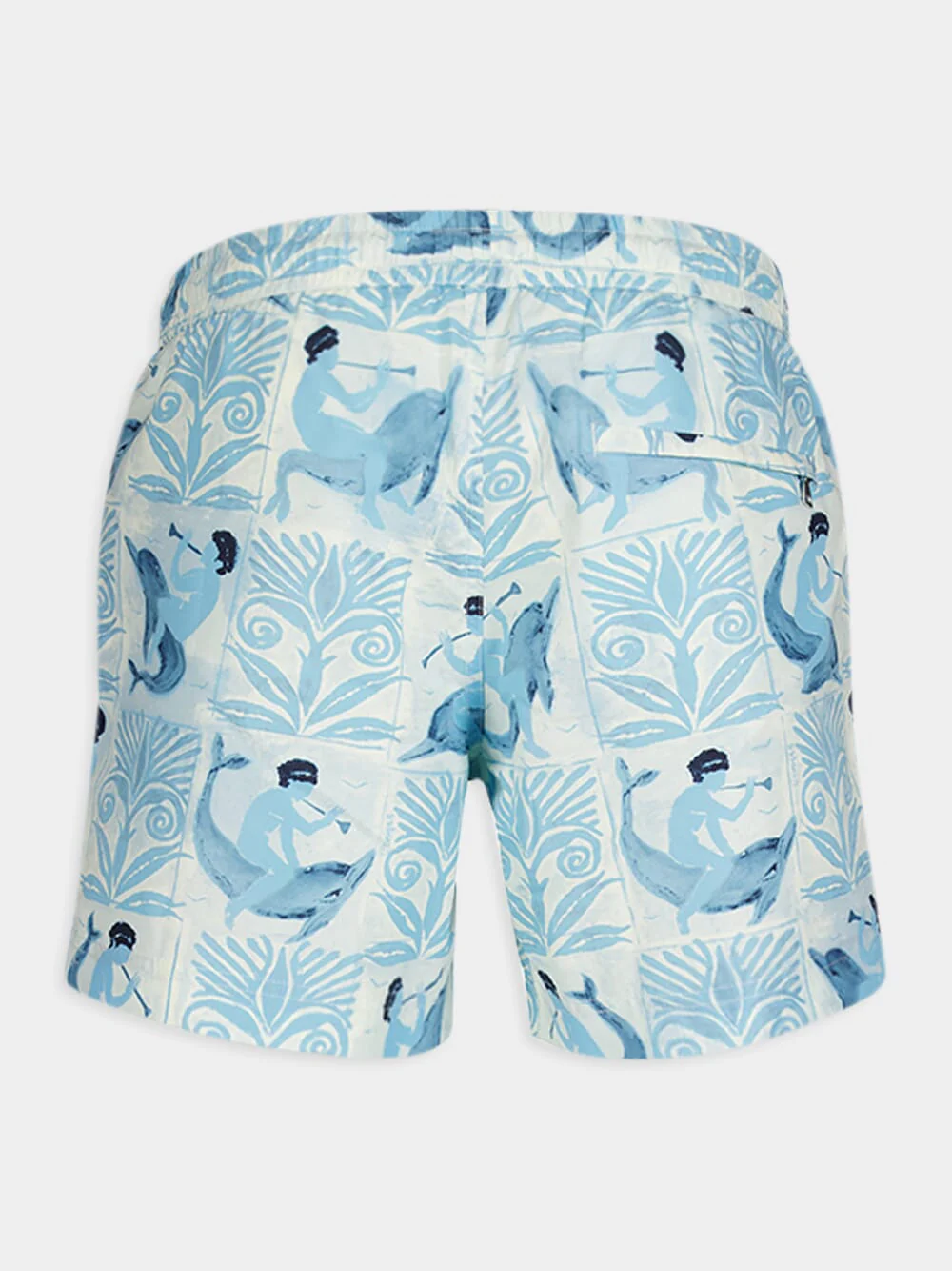Mythical Creatures Blue Swim Shorts - Image 2