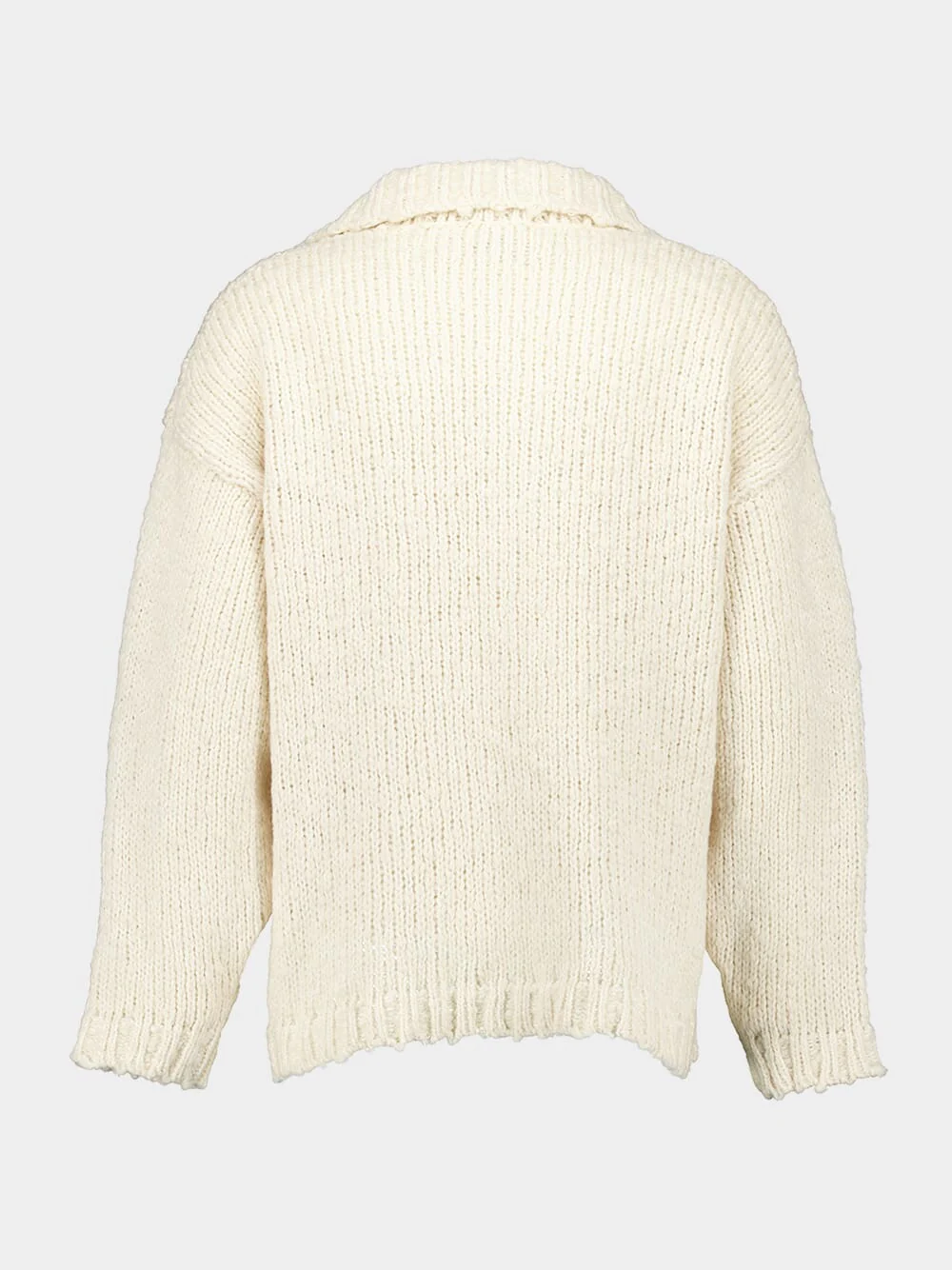 Oversized Wool Cardigan - Image 2