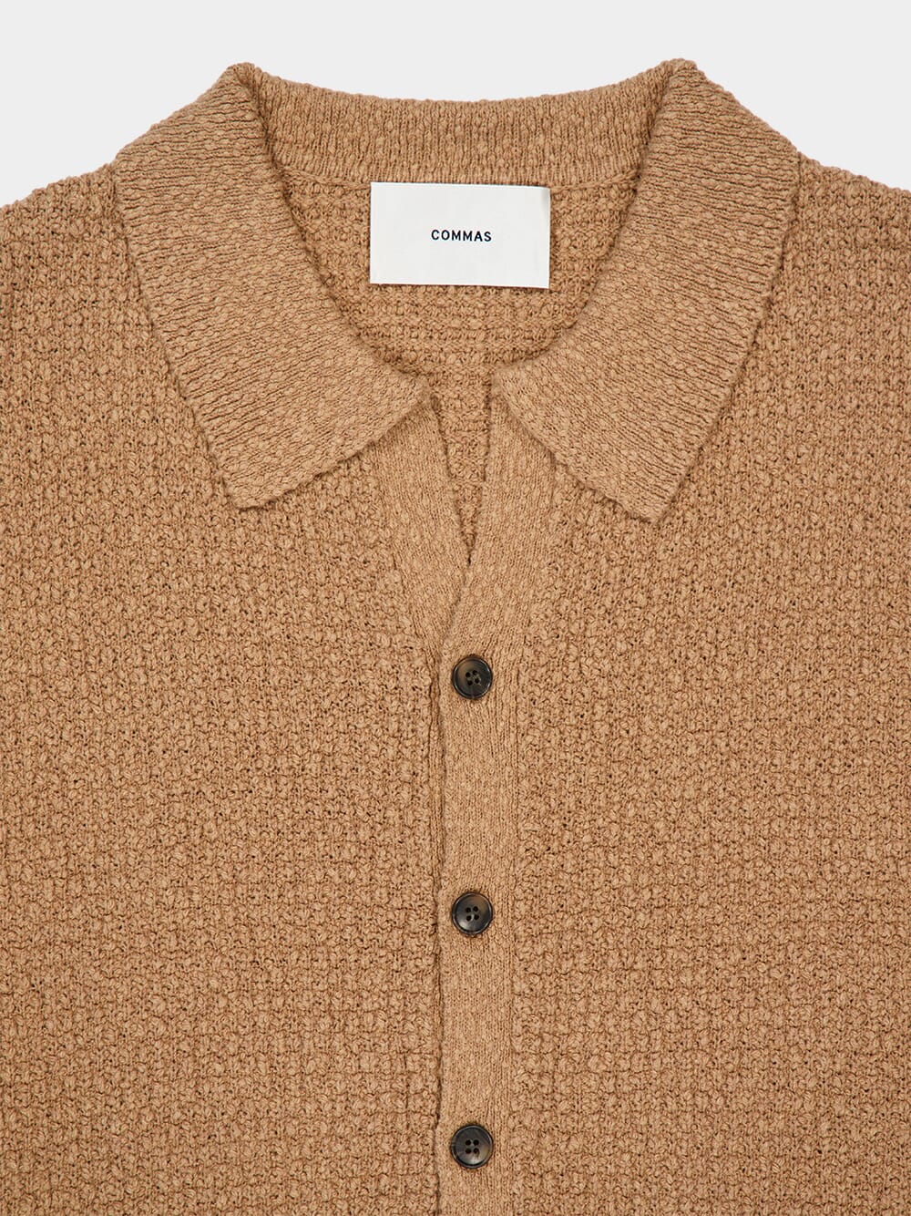 Hazelnut Textured Knit Cardigan - Image 5