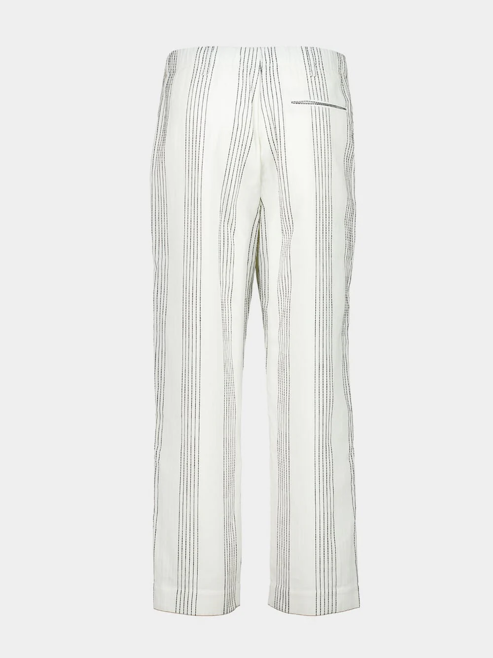 Off-White Stripe Resort Trousers - Image 2