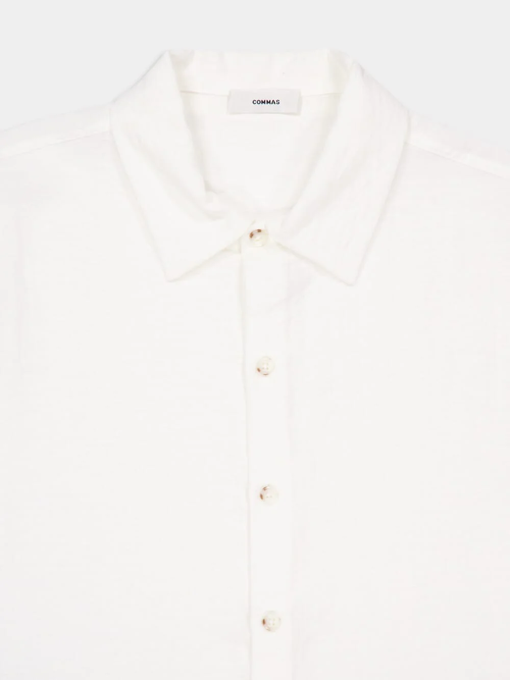 White Frequency Embroidered Shirt - Image 3