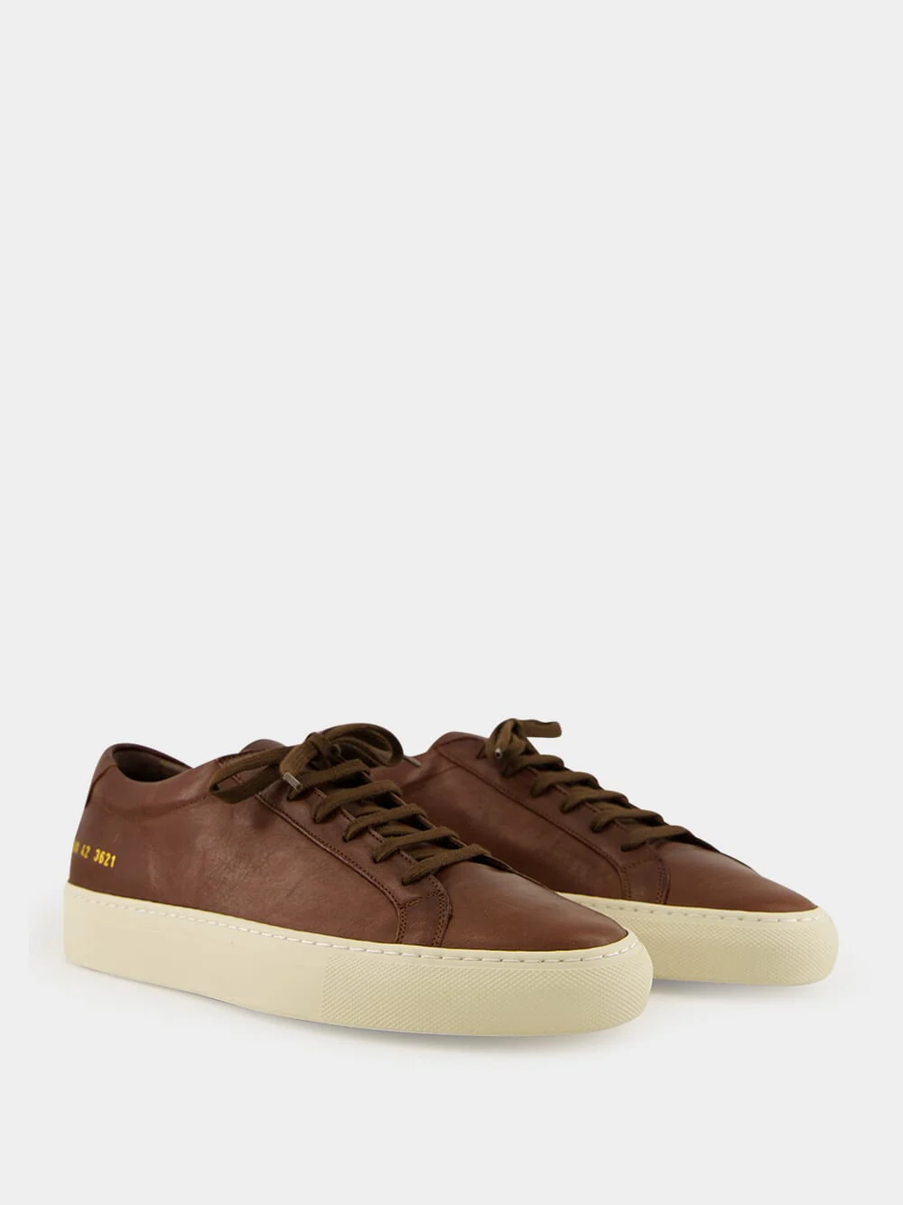 Brown Achilles Low-Top Sneakers - Image 3