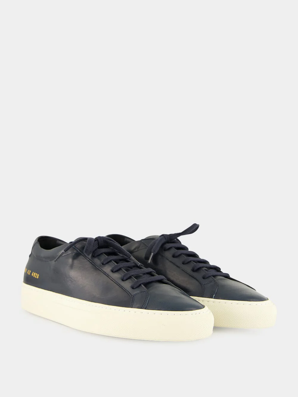 Navy Blue Achilles Low-Top Sneakers - Image 3
