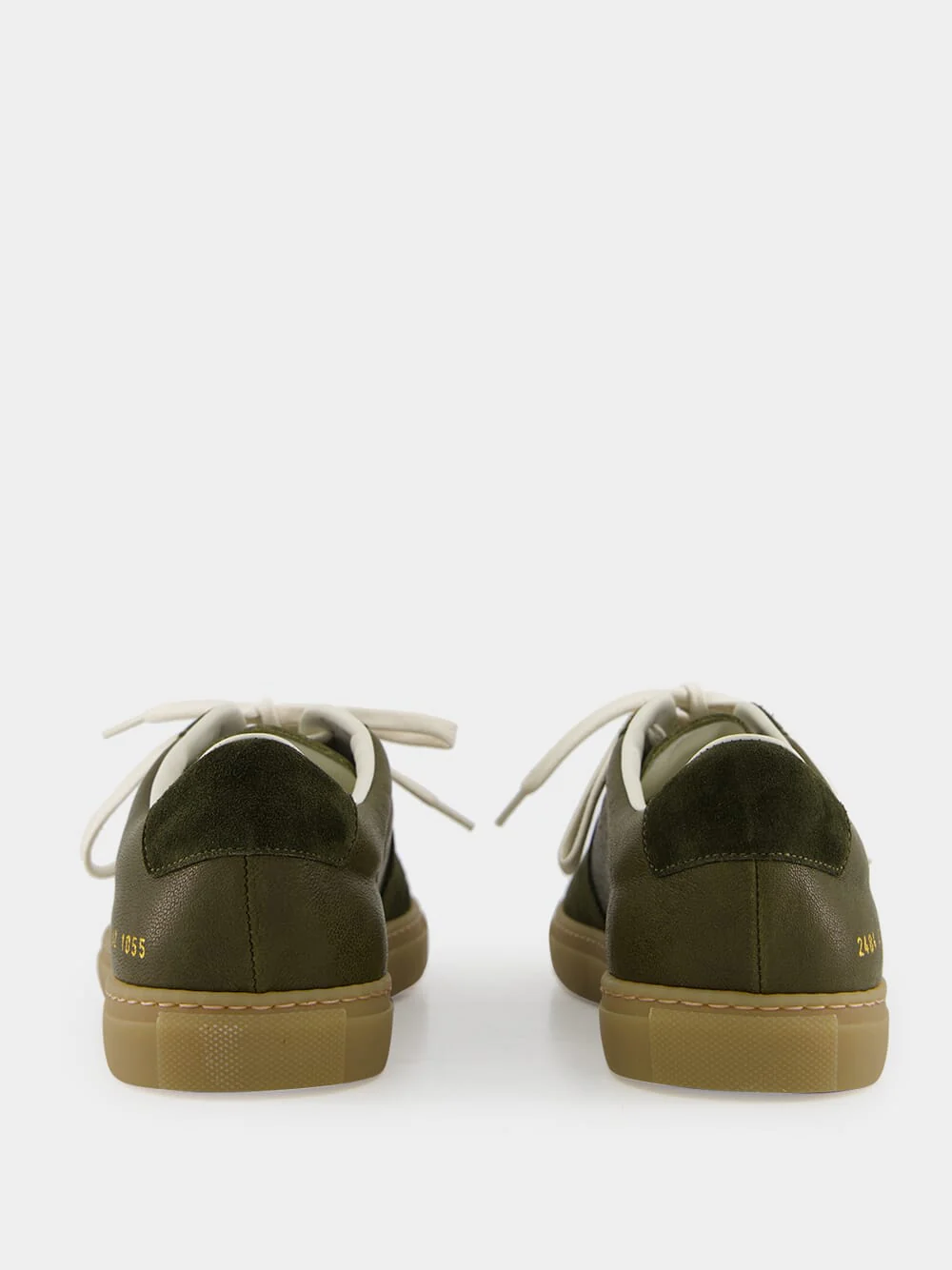 Olive Green Ball Duo Slim Sneakers - Image 5