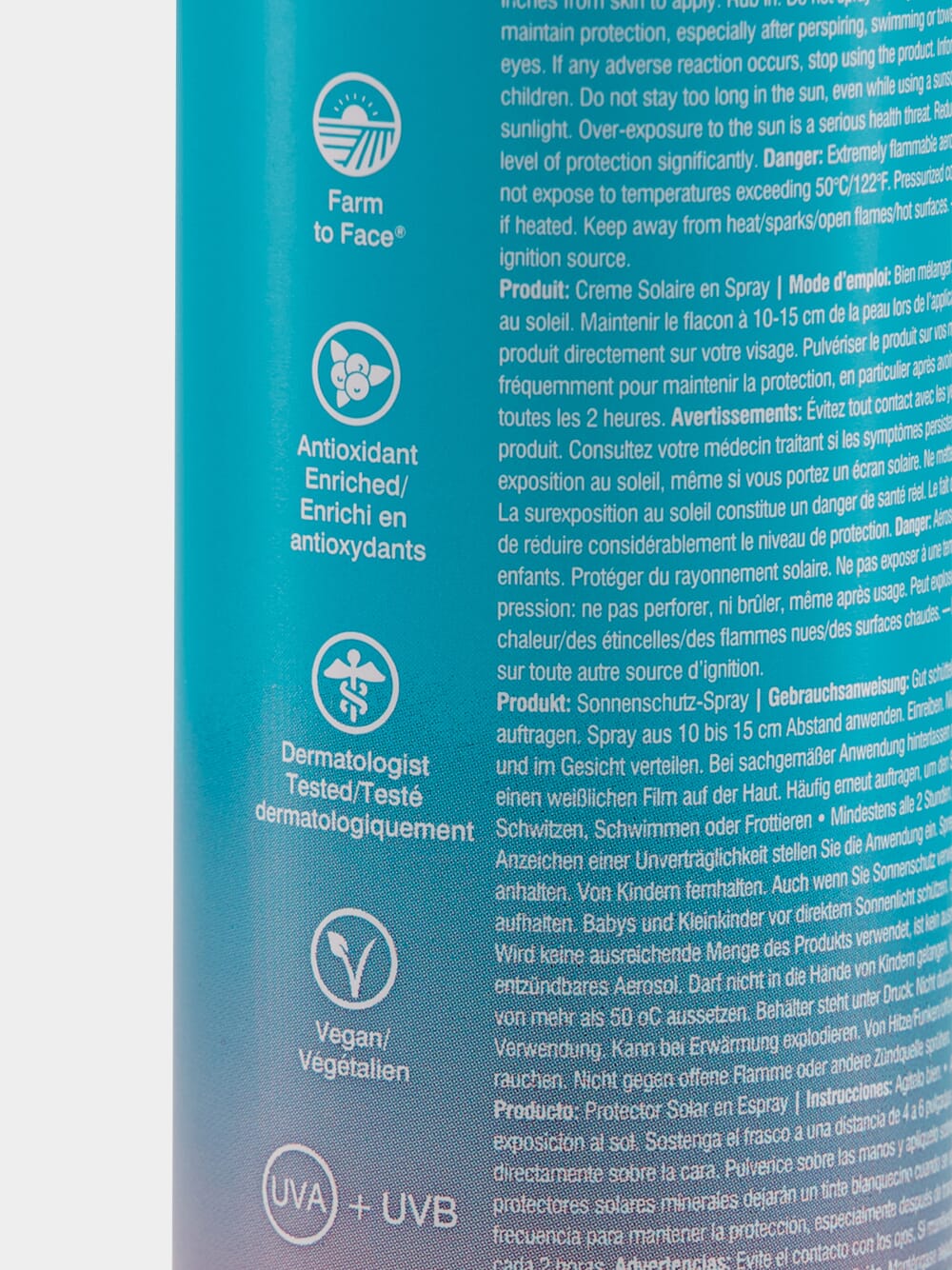Clear Sunscreen Spray SPF 50 Guava Mango - Image 5
