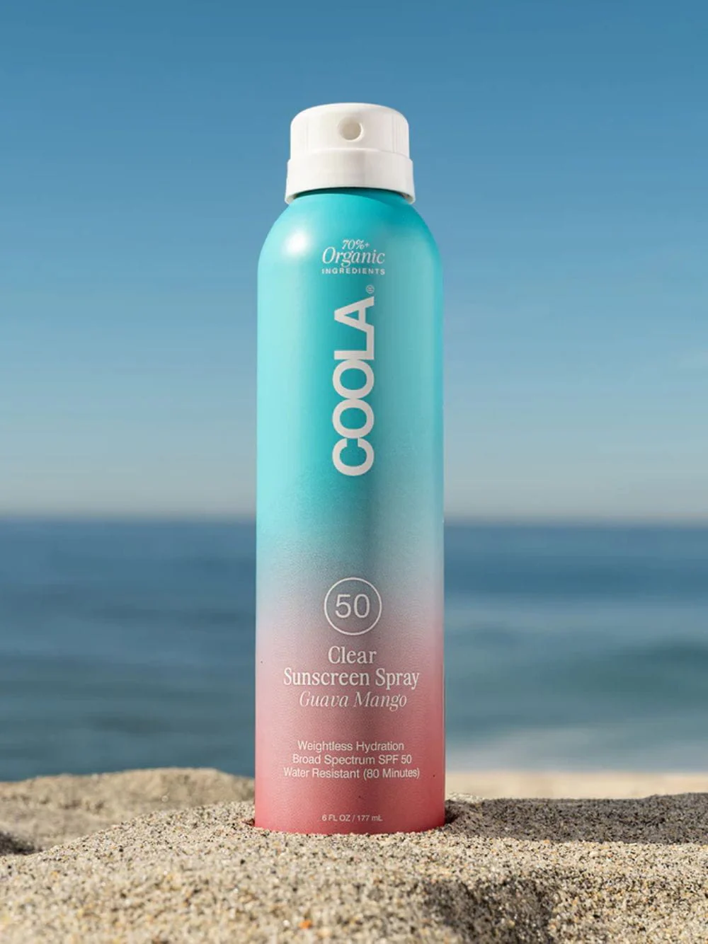 Clear Sunscreen Spray SPF 50 Guava Mango - Image 6