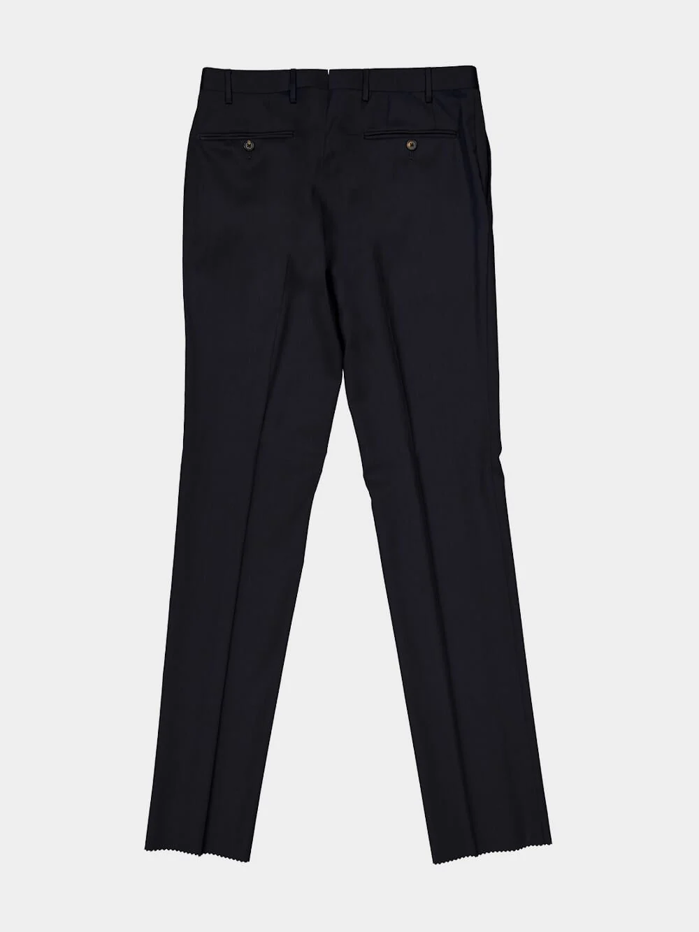 Blue Lined Wool Suit - Image 10