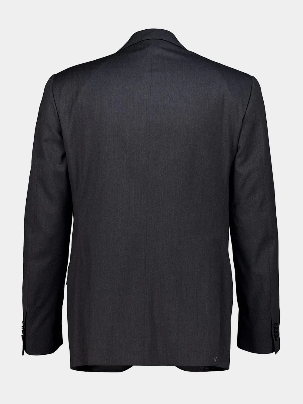 Grey Lined Wool Suit - Image 3