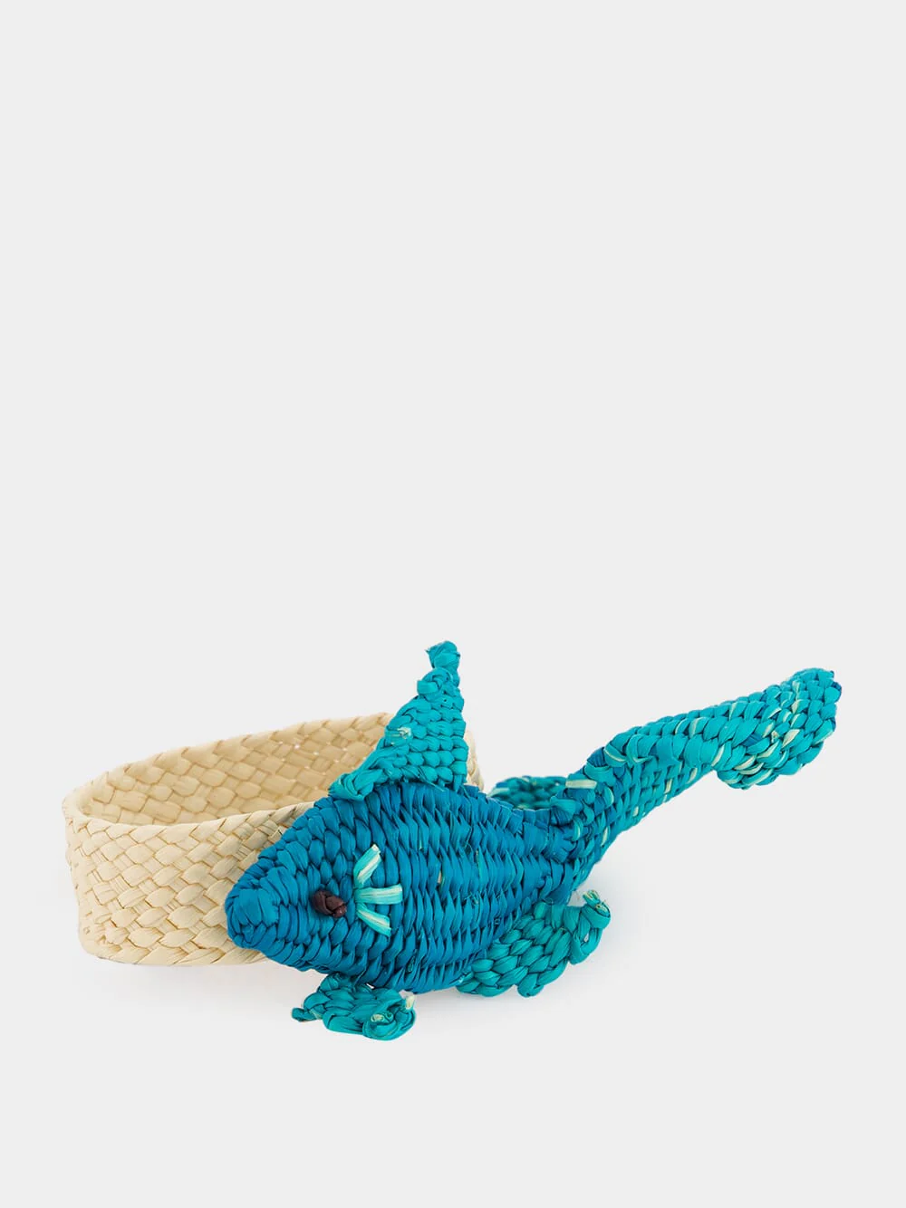 Aquamarine Ballerina Fish Napkin Ring - Image 2