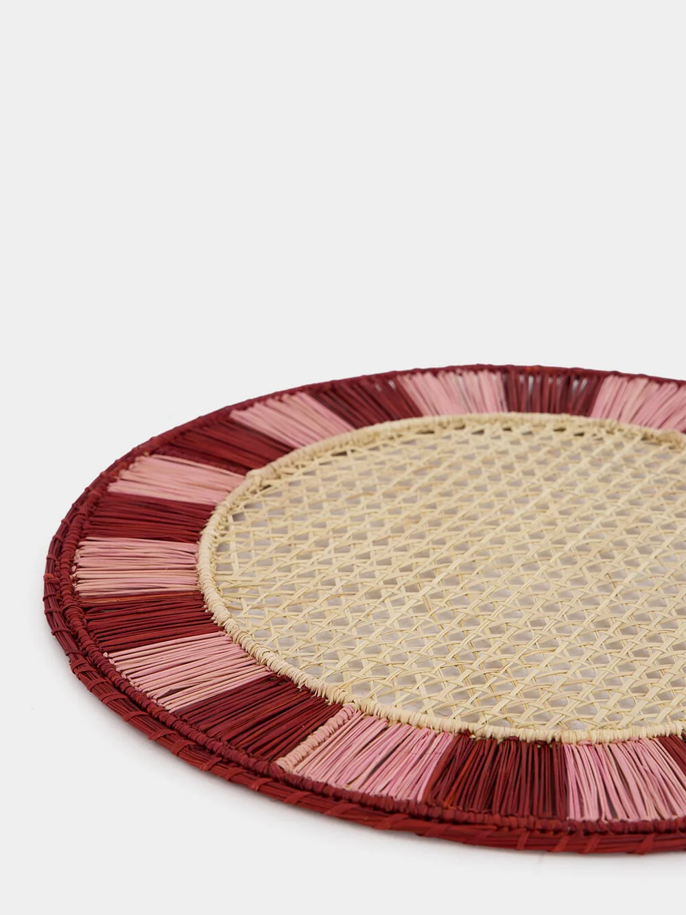 Burgundy and Pink Twist Placemat - Image 3