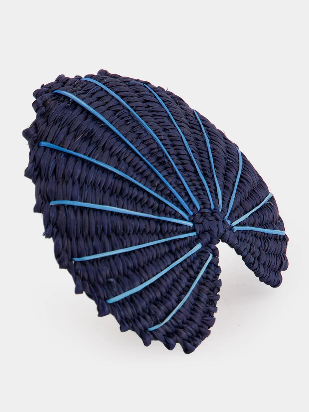 Navy Shell Napkin Ring - Image 3