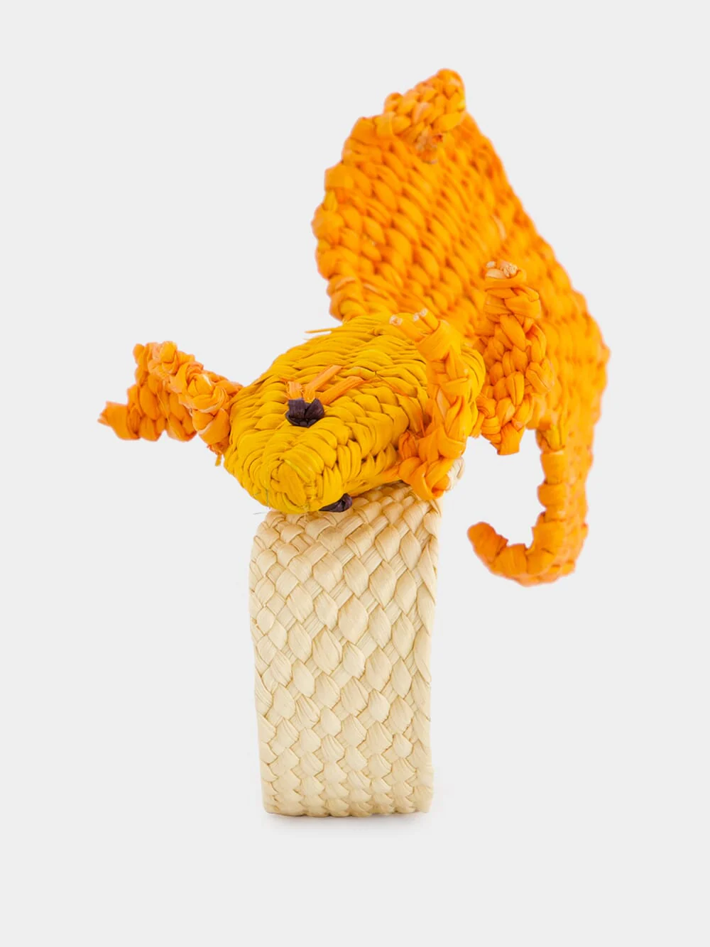 Orange Ballerina Fish Napkin Ring - Image 3