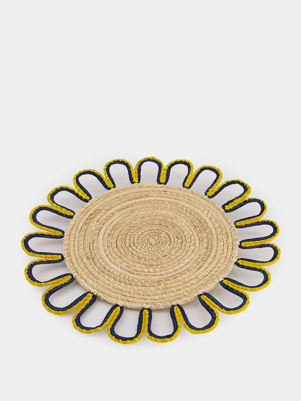 Yellow and Blue Magnolia Placemat - Image 2