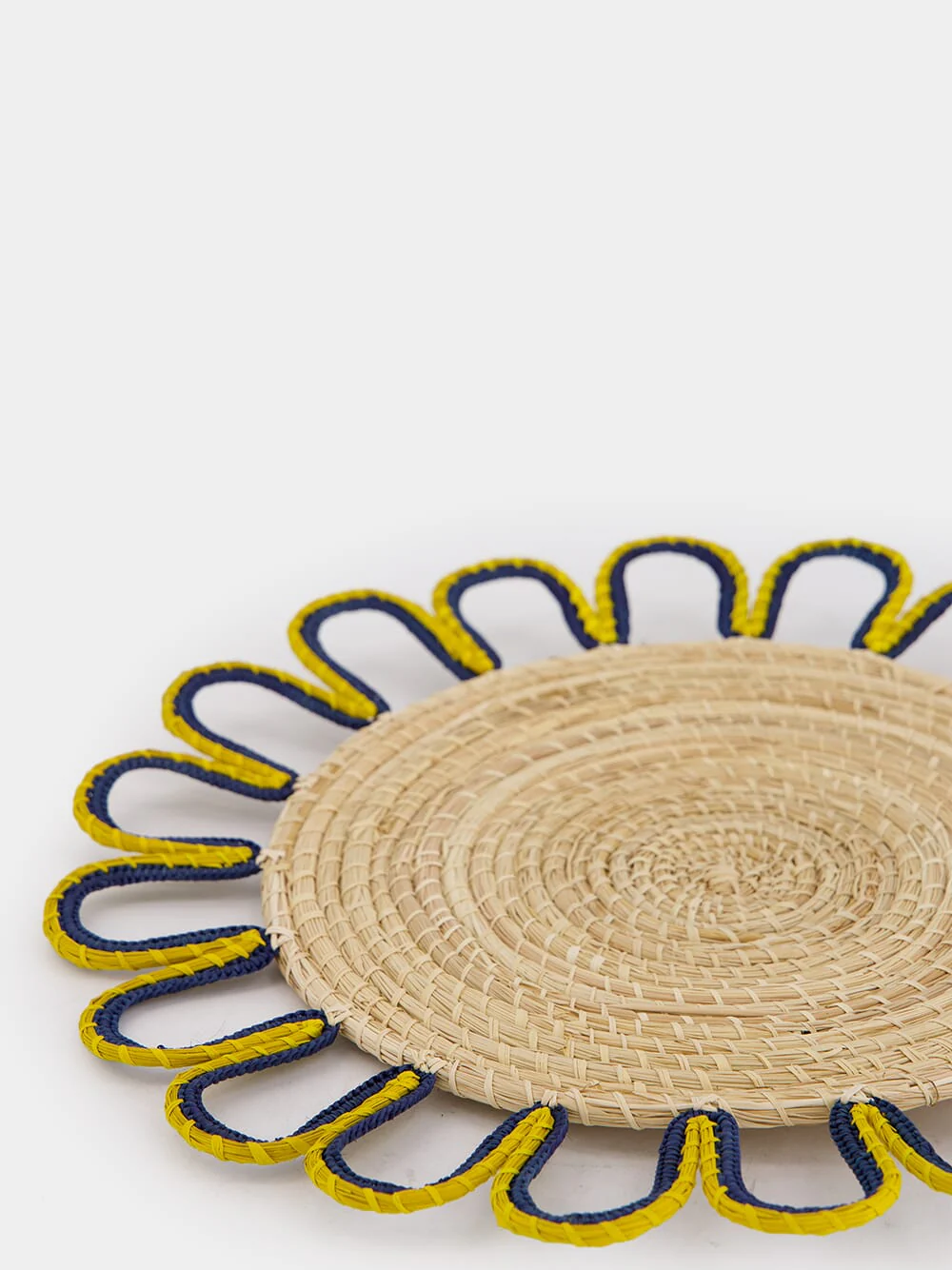 Yellow and Blue Magnolia Placemat - Image 3