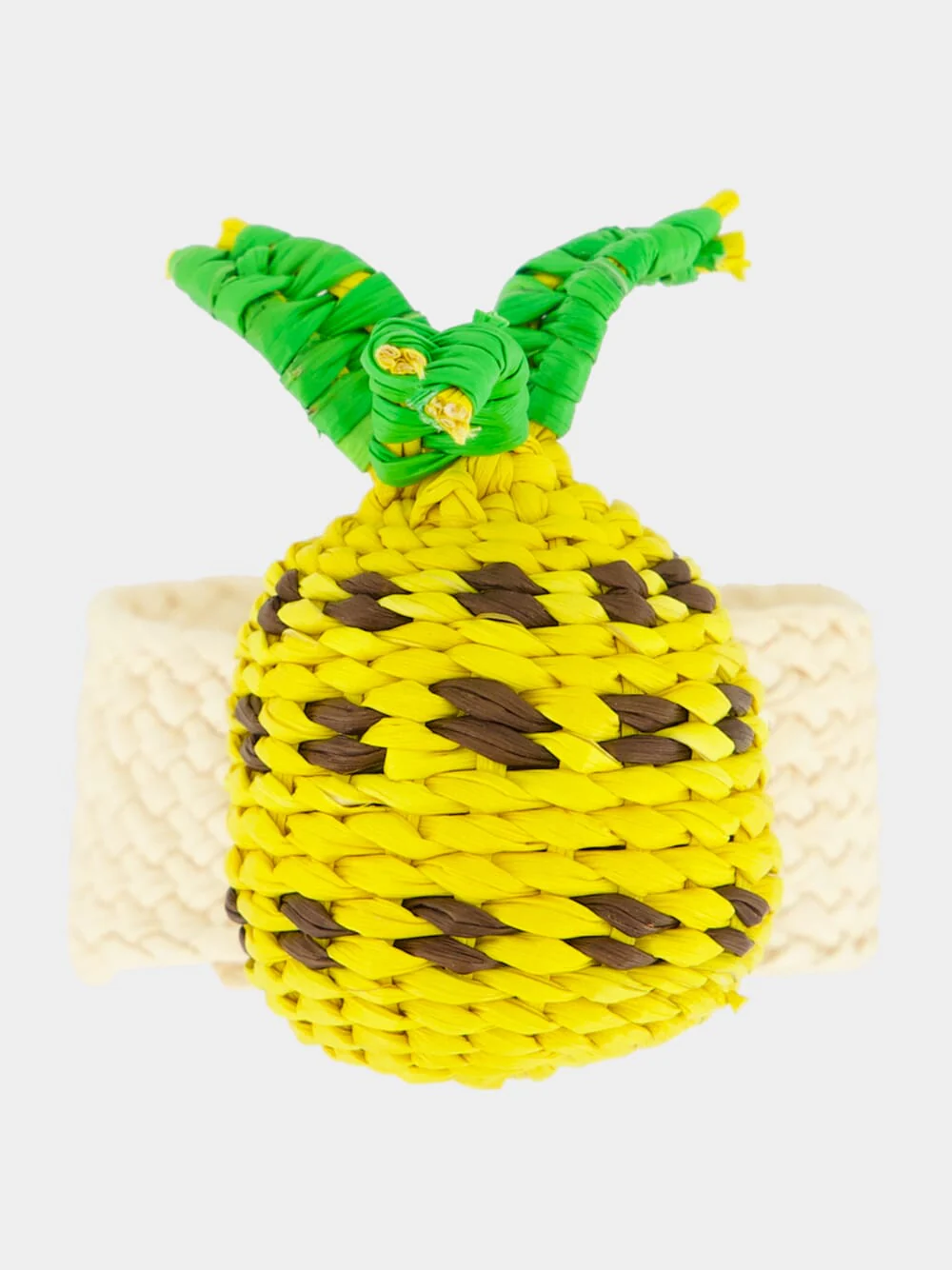 Yellow Pinneaple Napkin Ring
