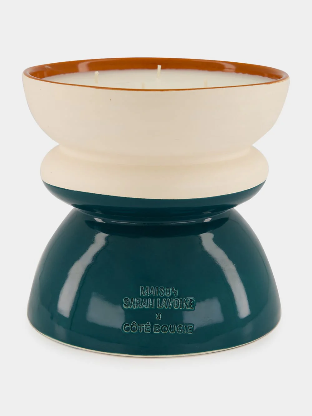 Sarah Blue Tamtam Large Candle