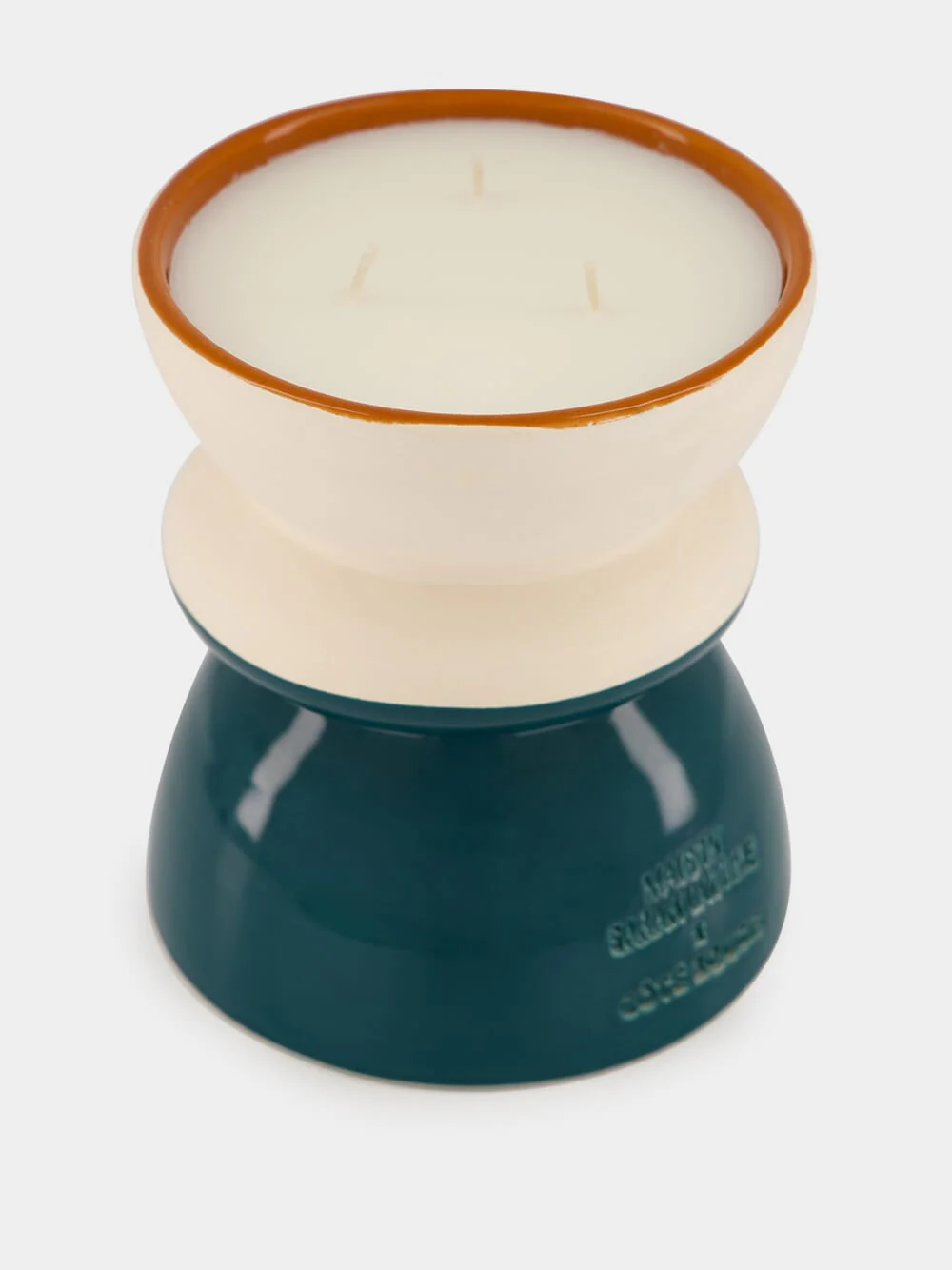 Sarah Blue Tamtam Medium Candle - Image 3