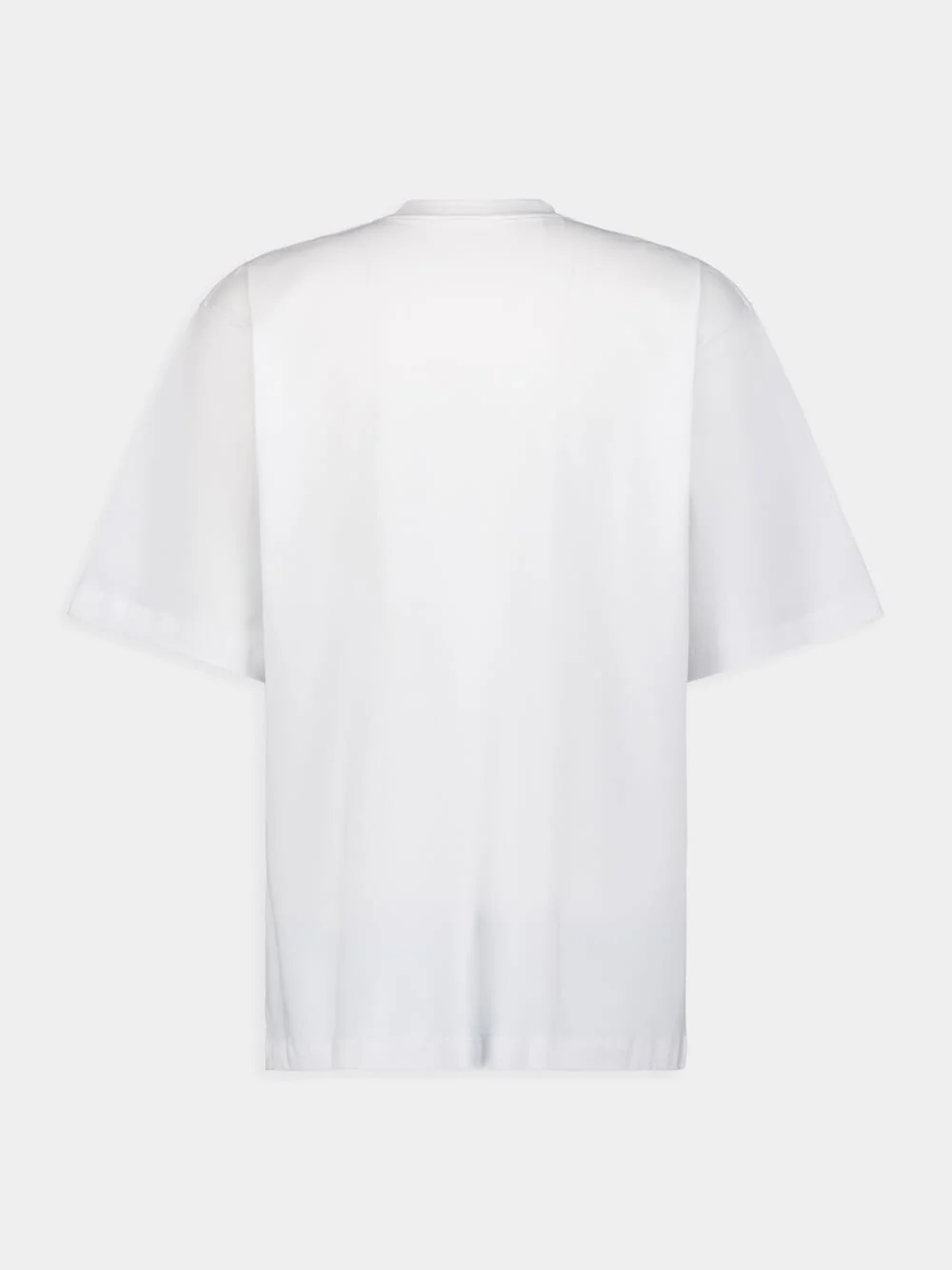 Cotton T-Shirt With Circular Logo - Image 3