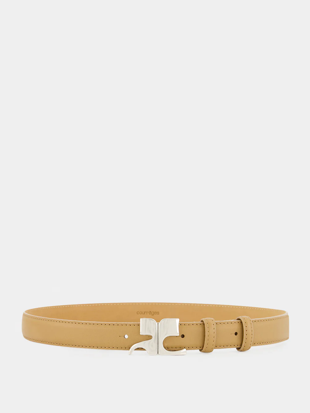 Bronze AC Leather Belt