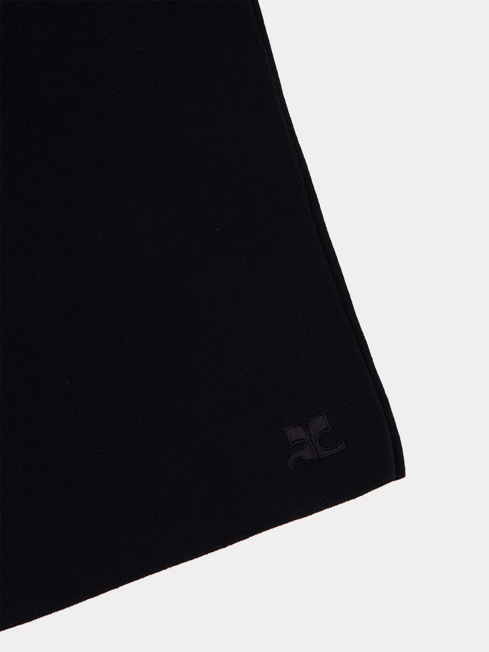 Black Buckle Knit Bustier Top - Image 6