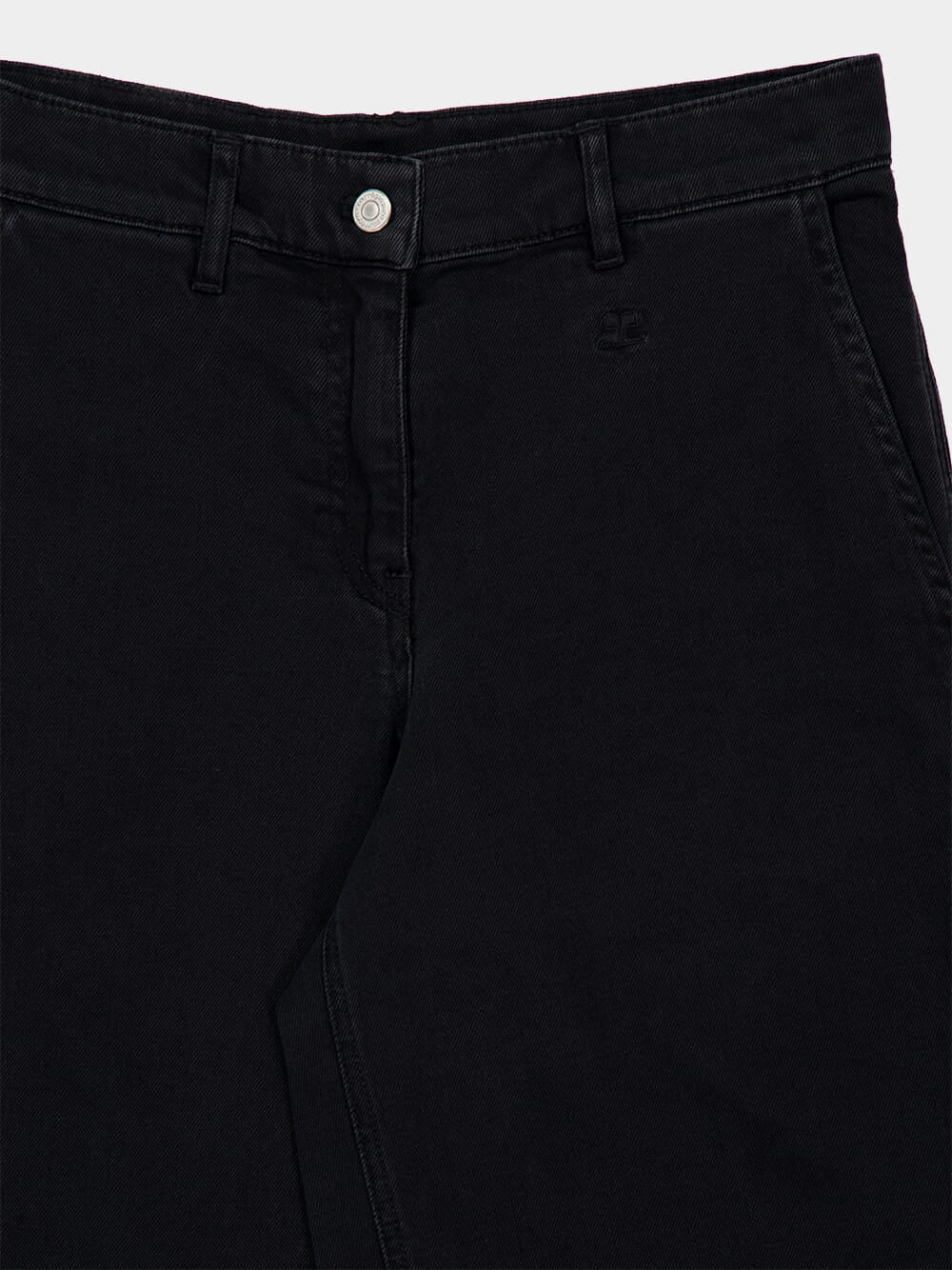 Black Hammer Denim Baggy Pants - Image 3