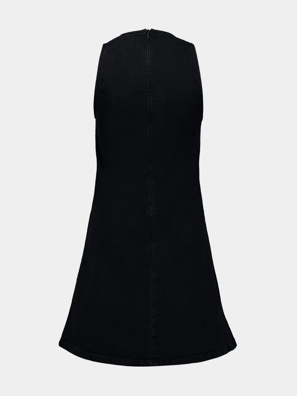 Black Heritage Sleeveless Denim Dress - Image 4