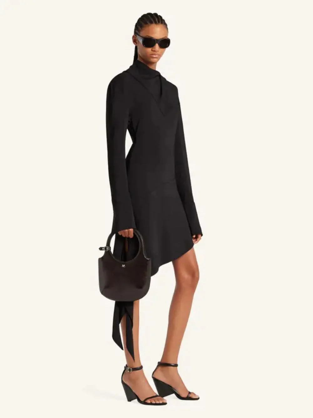 Black Naplack Leather Holy Bag - Image 2