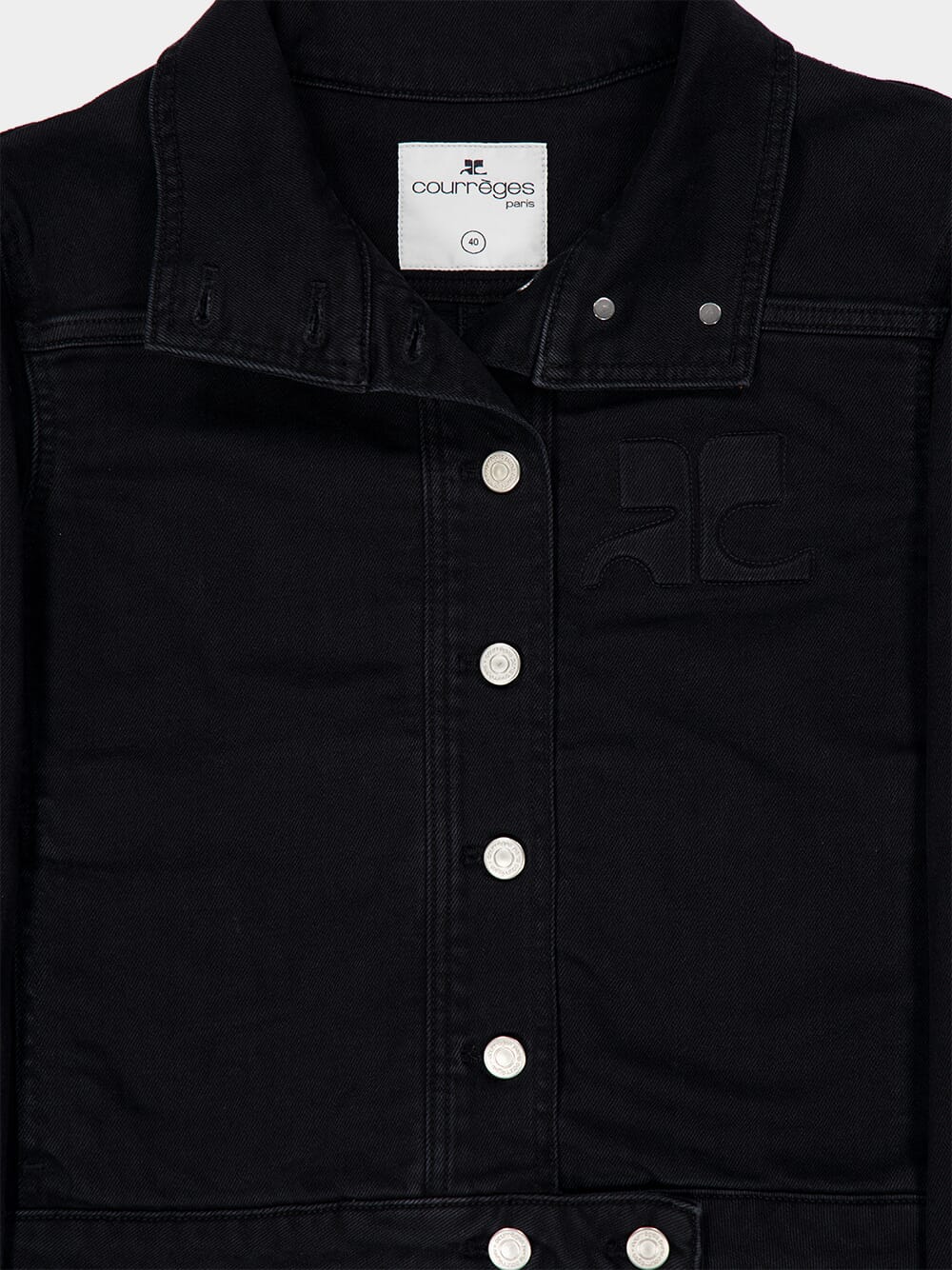 Black Reedition Denim Jacket - Image 5