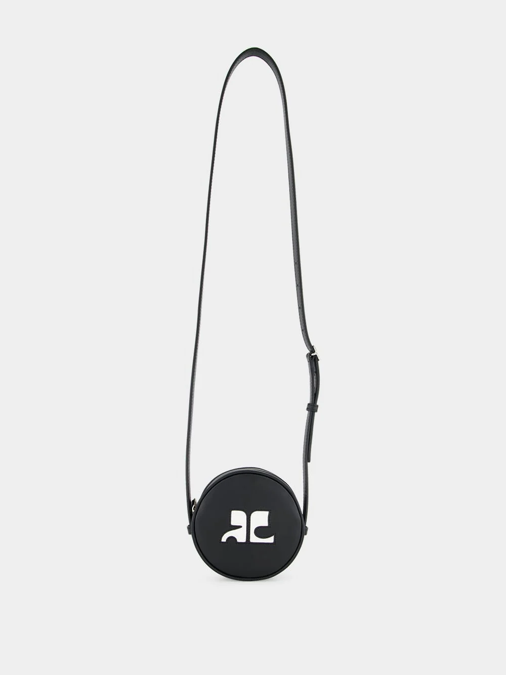 Black ReEdition Leather Mini Circle Bag - Image 2