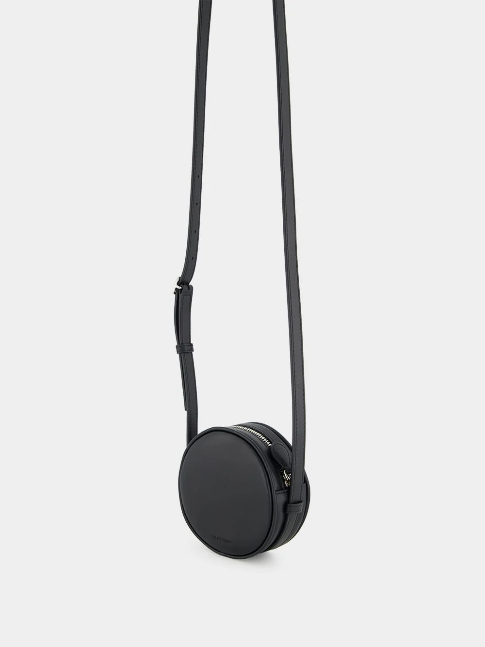 Black ReEdition Leather Mini Circle Bag - Image 5