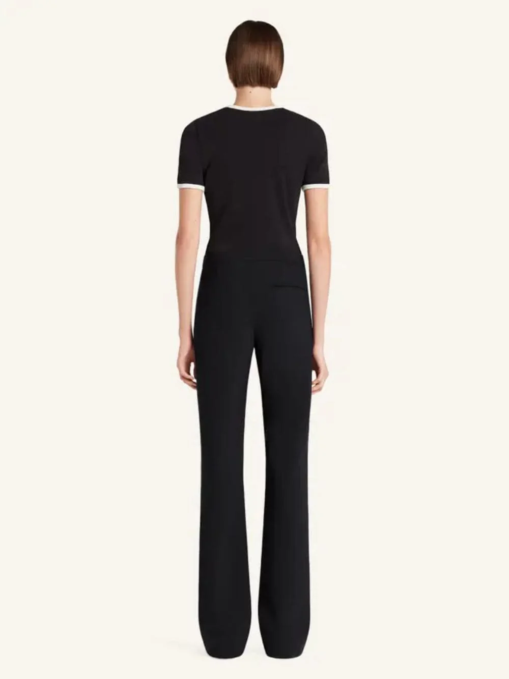 Black Signature Contrast T-Shirt - Image 3