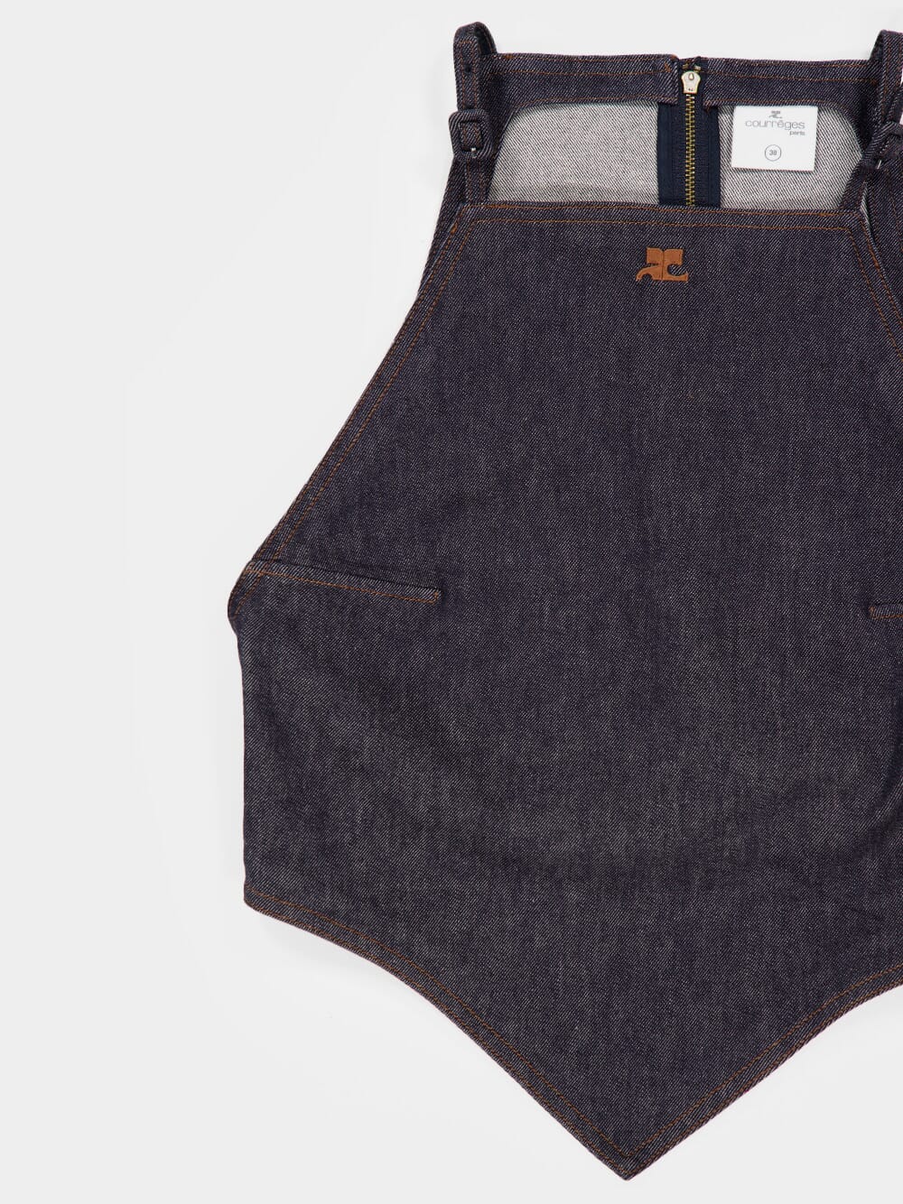 Brut Pointy Denim Tank Top - Image 5