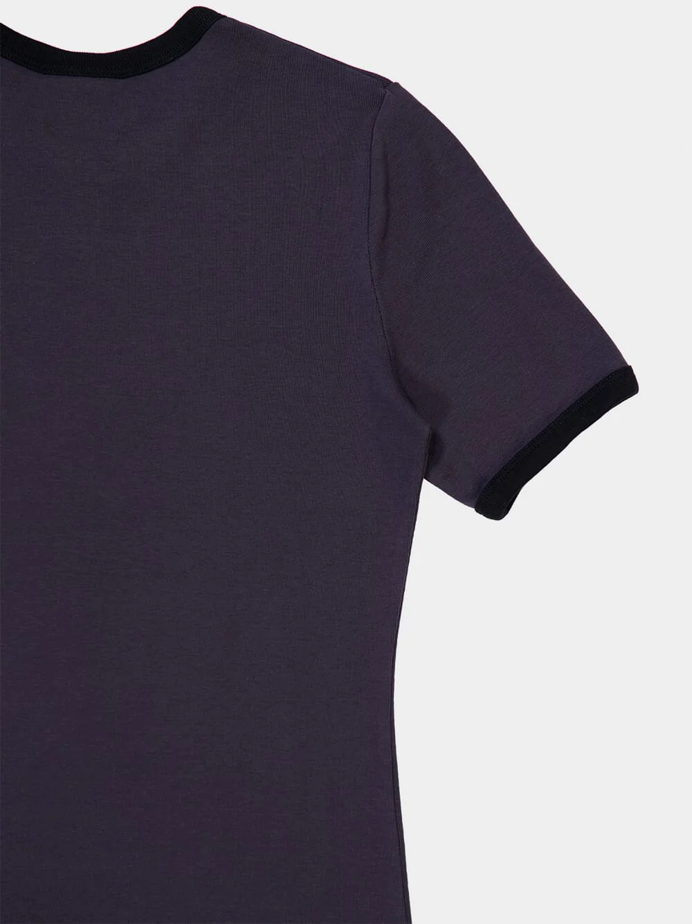 Denim and Black Heritage T-Shirt - Image 6