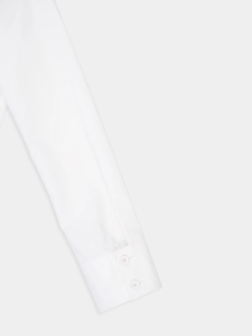 Heritage White 2-Pocket Poplin Cropped Shirt - Image 6
