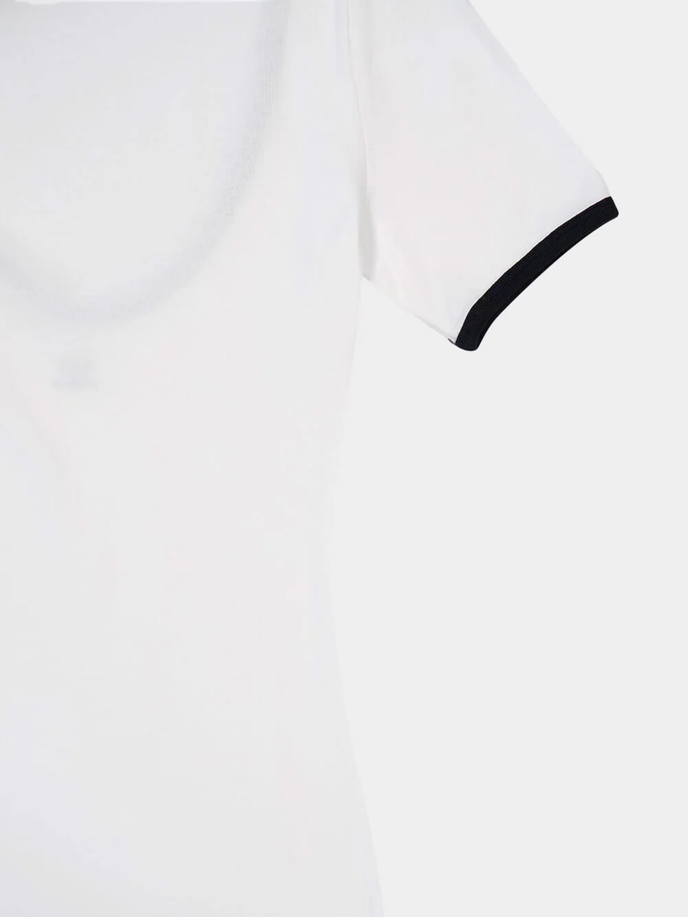 Heritage White and Black Holistic Contrast Mini Dress - Image 6