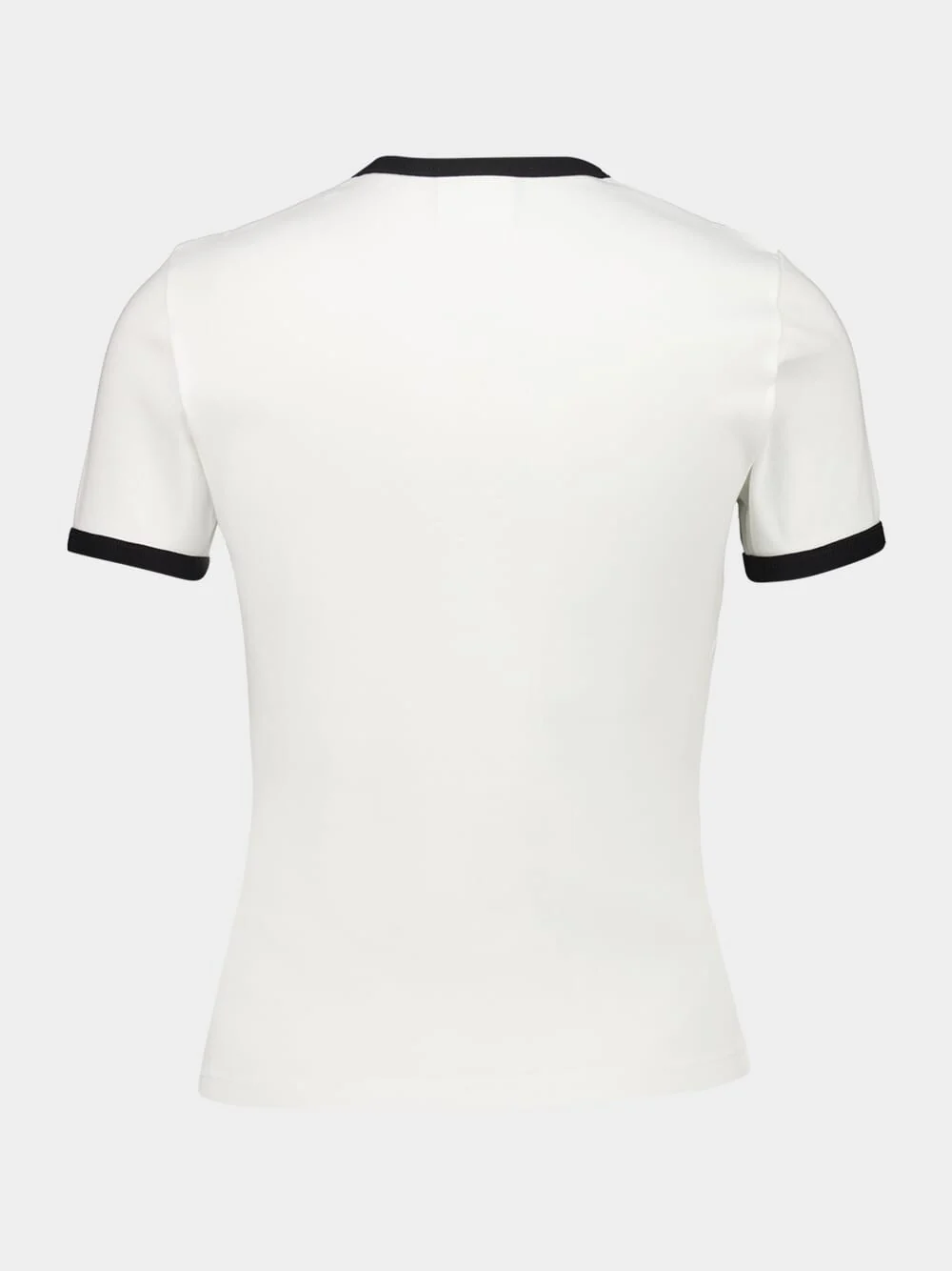 Heritage White and Black Signature Contrast T-Shirt - Image 2